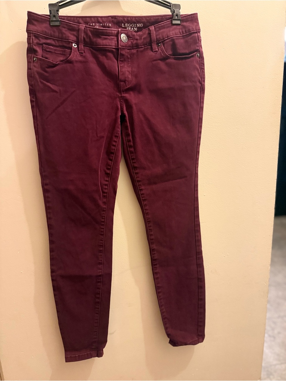 The Limited Women's Wine Skinny Legging Jean